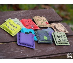 ITH Stickserie - Mini Hüllen mit Sprüchen